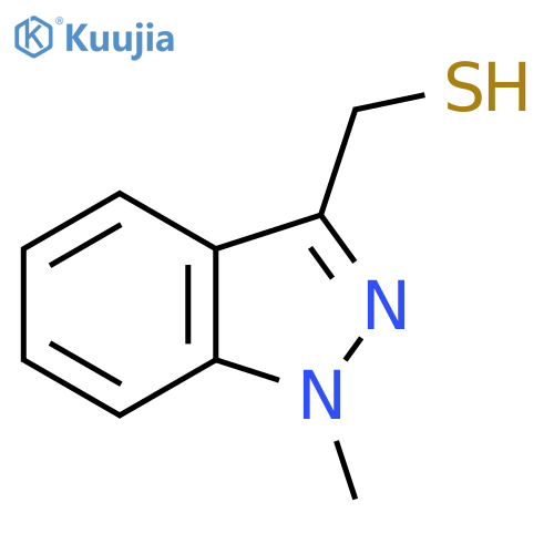 (1-methyl-1H-indazol-3-yl)methanethiol structure