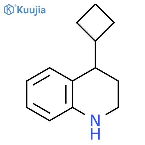 Quinoline, 4-cyclobutyl-1,2,3,4-tetrahydro- structure