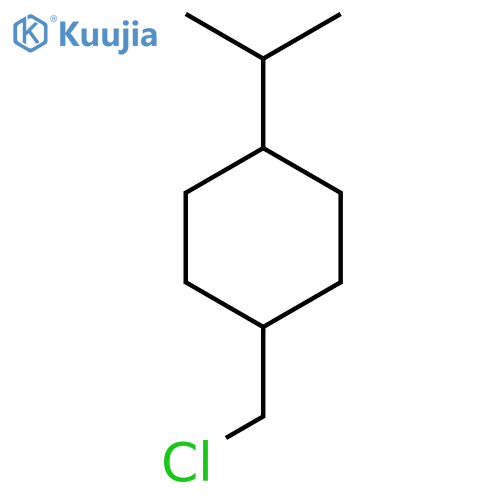 1-(Chloromethyl)-4-isopropylcyclohexane structure