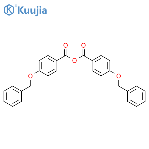 Benzoic acid,4-(phenylmethoxy)-, anhydride with 4-(phenylmethoxy)benzoic acid structure
