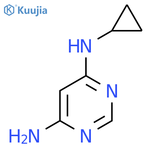 4-N-Cyclopropylpyrimidine-4,6-diamine structure