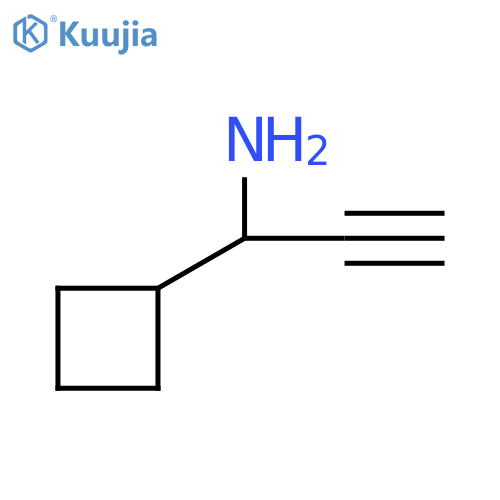 Cyclobutanemethanamine, α-ethynyl- structure