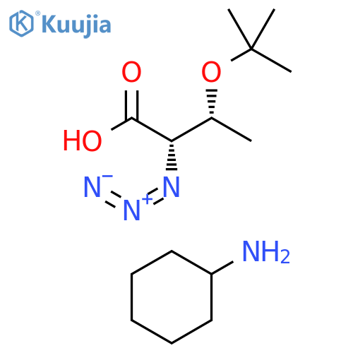 L-azidothreonine tert-butyl ether CHA salt structure