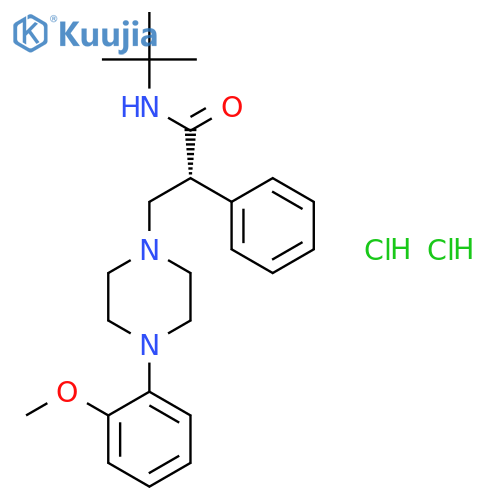 (-)-WAY 100135 dihydrochloride structure