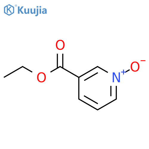 3-(ethoxycarbonyl)pyridin-1-ium-1-olate structure