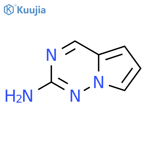 pyrrolo[2,1-f][1,2,4]triazin-2-amine structure