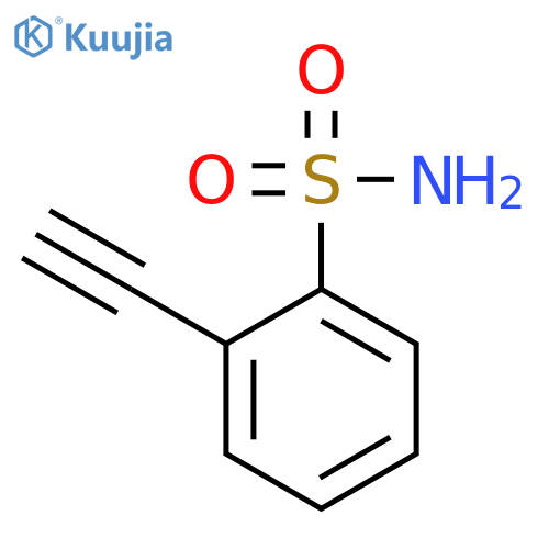 2-ethynylbenzene-1-sulfonamide structure