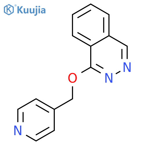 Phthalazine,1-(4-pyridinylmethoxy)- structure