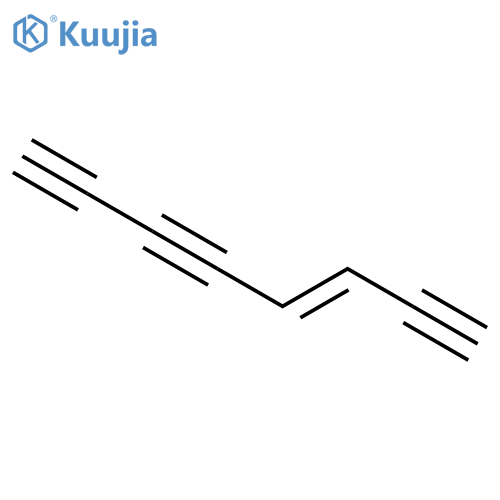 1-Hexene-3,5-diynyl, 1-ethynyl- structure