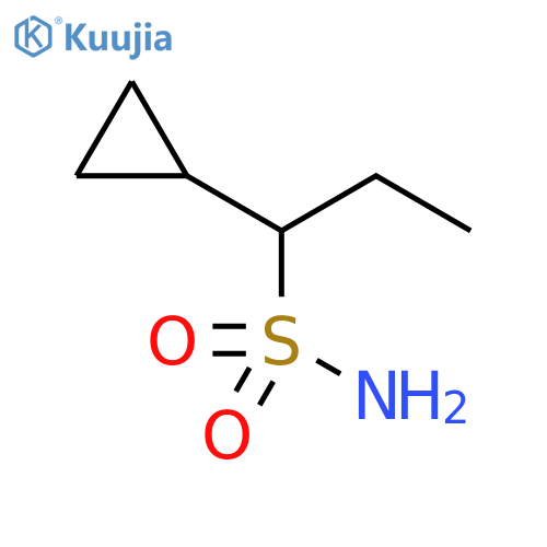 1-cyclopropylpropane-1-sulfonamide structure