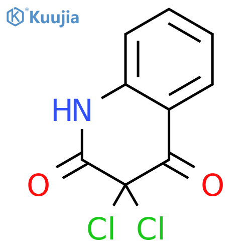 2,4(1H,3H)-Quinolinedione,3,3-dichloro- structure
