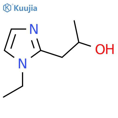 1-(1-ethyl-1H-imidazol-2-yl)propan-2-ol structure