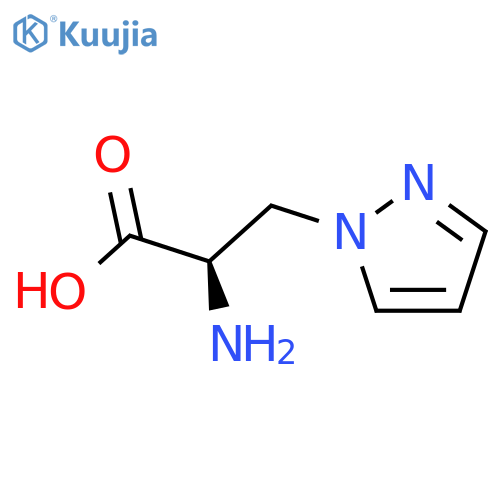 (R)-2-AMINO-3-PYRAZOL-1-YL-PROPIONIC ACID structure