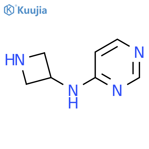N-(azetidin-3-yl)pyrimidin-4-amine structure
