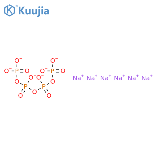 Tetraphosphoric acid,hexasodium salt structure