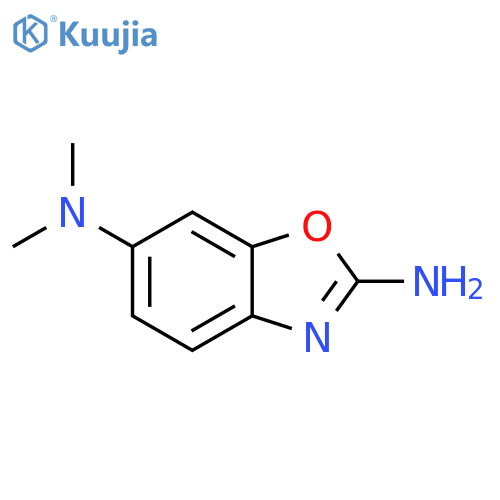 2,6-Benzoxazolediamine, N6,N6-dimethyl- structure