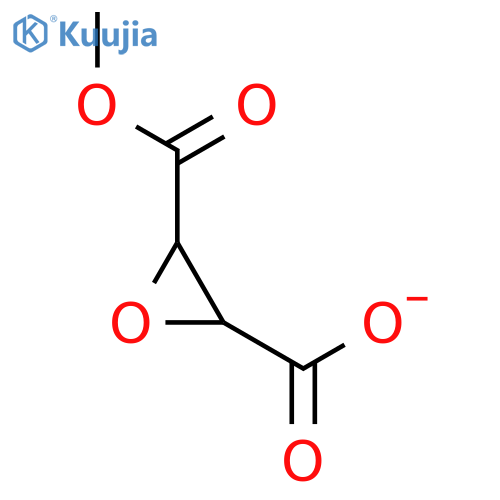 Oxirane-(2S,3S)-dicarboxylic acid monomethylester structure