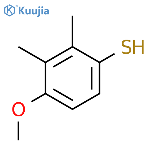 4-Methoxy-2,3-dimethylbenzenethiol structure