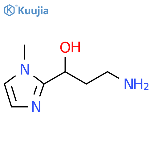 1H-Imidazole-2-methanol, α-(2-aminoethyl)-1-methyl- structure
