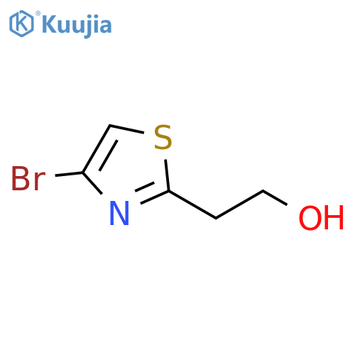 2-(4-bromo-1,3-thiazol-2-yl)ethan-1-ol structure