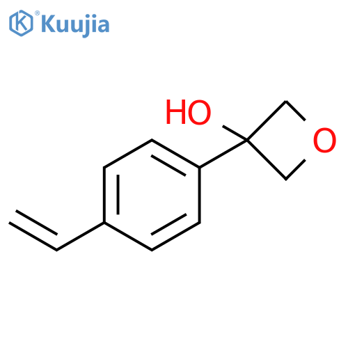 3-(4-vinylphenyl)oxetan-3-ol structure