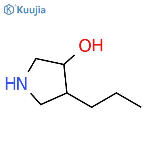 4-propylpyrrolidin-3-ol structure