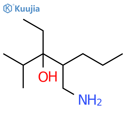 3-Heptanol, 4-(aminomethyl)-3-ethyl-2-methyl- structure