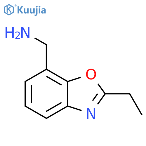 7-(Aminomethyl)-2-ethylbenzo[d]oxazole structure