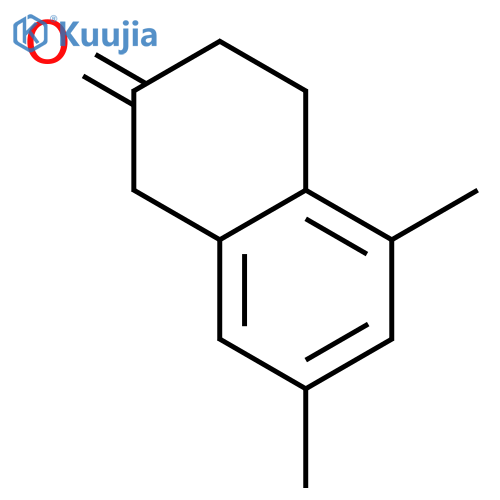 5,7-Dimethyl-2-tetralone structure