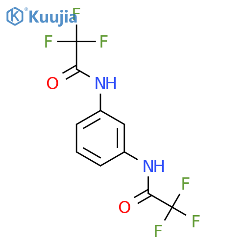 2,2,2-Trifluoro-N-[3-(trifluoroacetamido)phenyl]-acetamide structure