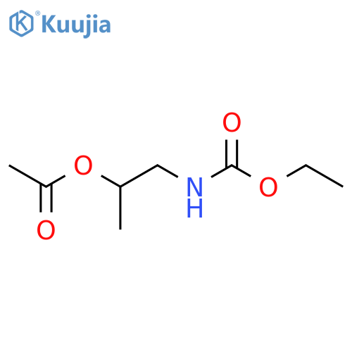 Carbamic acid,[2-(acetyloxy)propyl]-, ethyl ester (9CI) structure