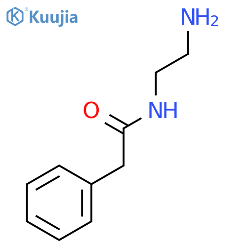 N-(2-aminoethyl)-2-phenylacetamide structure