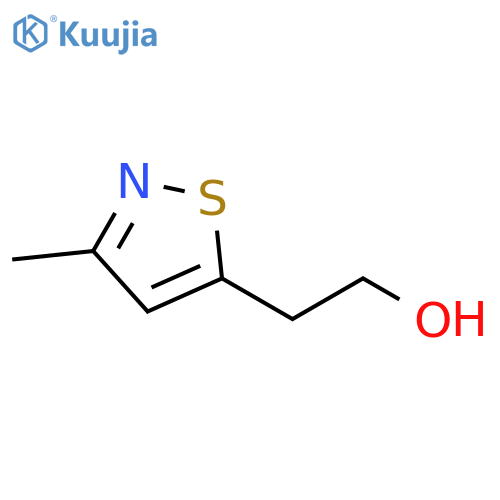 2-(3-Methyl-1,2-thiazol-5-yl)ethan-1-ol structure