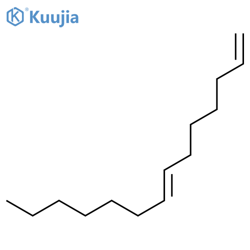 1,7-Tetradecadiene structure