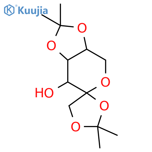 d-fructopyranose, 2,3:5,6-di-o-isopropylidene-, structure