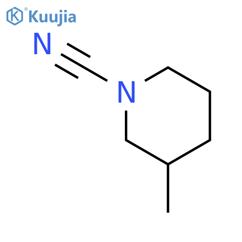 3-methylpiperidine-1-carbonitrile structure