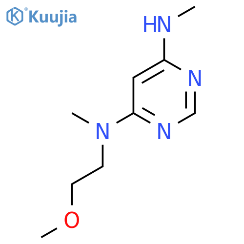 N4-(2-Methoxyethyl)-N4,N6-dimethylpyrimidine-4,6-diamine structure