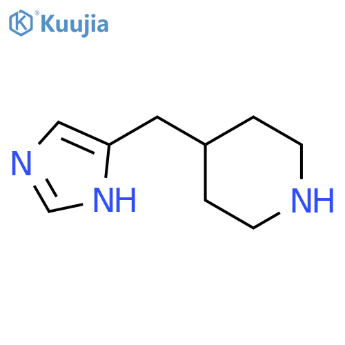 Piperidine,4-(1H-imidazol-5-ylmethyl)- structure