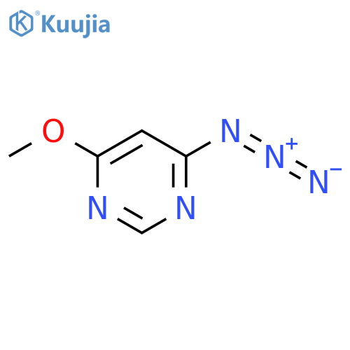 4-AZIDO-6-METHOXYPYRIMIDINE structure
