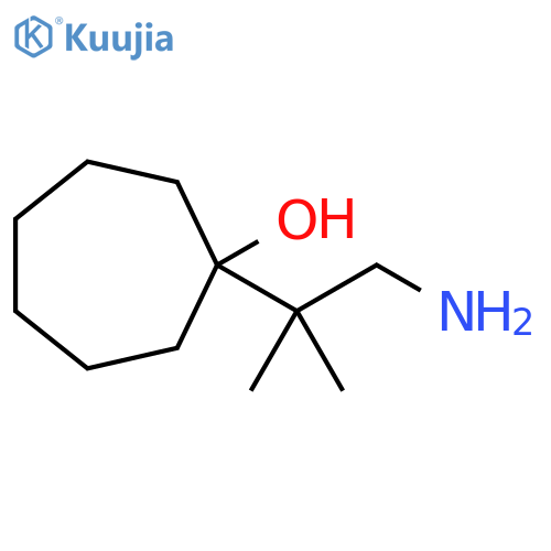 Cycloheptanol, 1-(2-amino-1,1-dimethylethyl)- structure