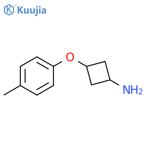 Cyclobutanamine, 3-(4-methylphenoxy)- structure