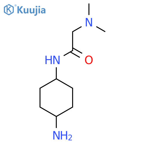 N-(4-Aminocyclohexyl)-2-(dimethylamino)acetamide structure