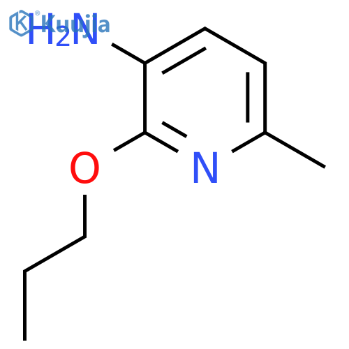 6-Methyl-2-propoxypyridin-3-amine structure