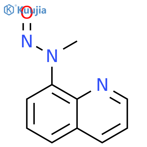 N-methyl-N-nitrosoquinolin-8-amine structure
