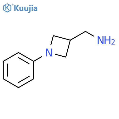 3-Azetidinemethanamine, 1-phenyl- structure