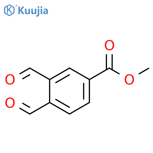 methyl 3,4-diformylbenzoate structure