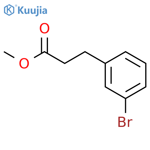 Methyl 3-(3-bromophenyl)propanoate structure