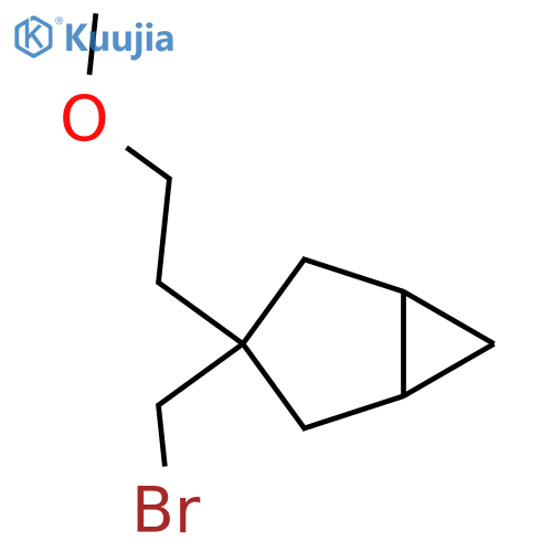 3-(Bromomethyl)-3-(2-methoxyethyl)bicyclo[3.1.0]hexane structure