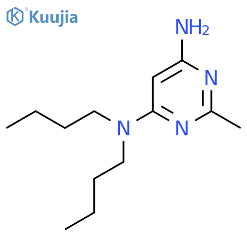 N4,N4-Dibutyl-2-methylpyrimidine-4,6-diamine structure