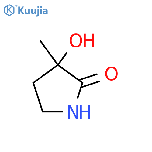 3-Hydroxy-3-methylpyrrolidin-2-one structure